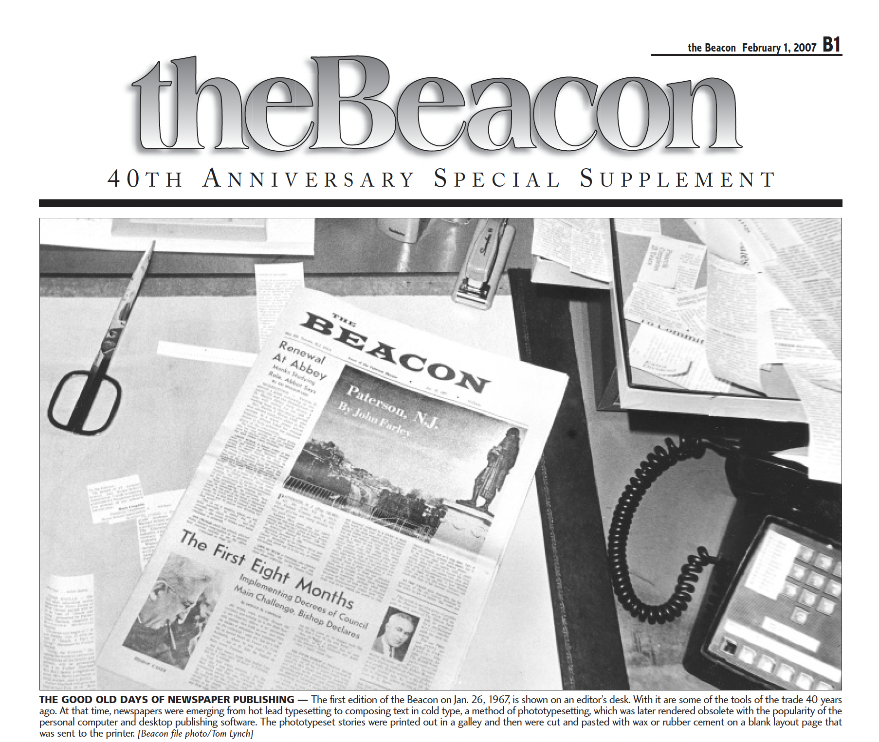 Beacon Archive image from 2007 edition of newspaper